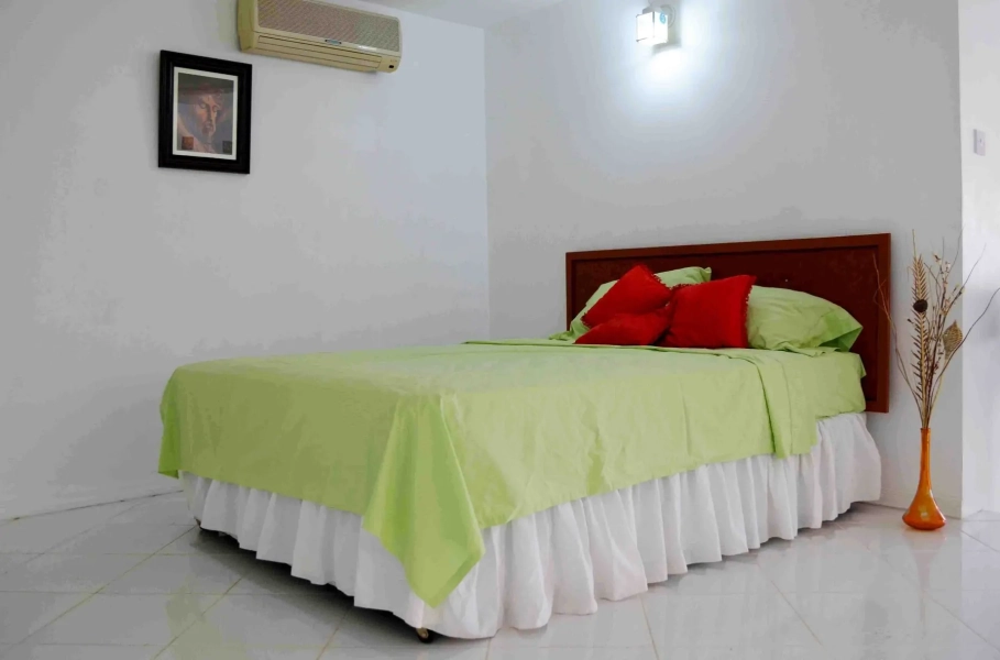 St. Lucia Real Estate Sea View Villa in Castries air-conditioned room