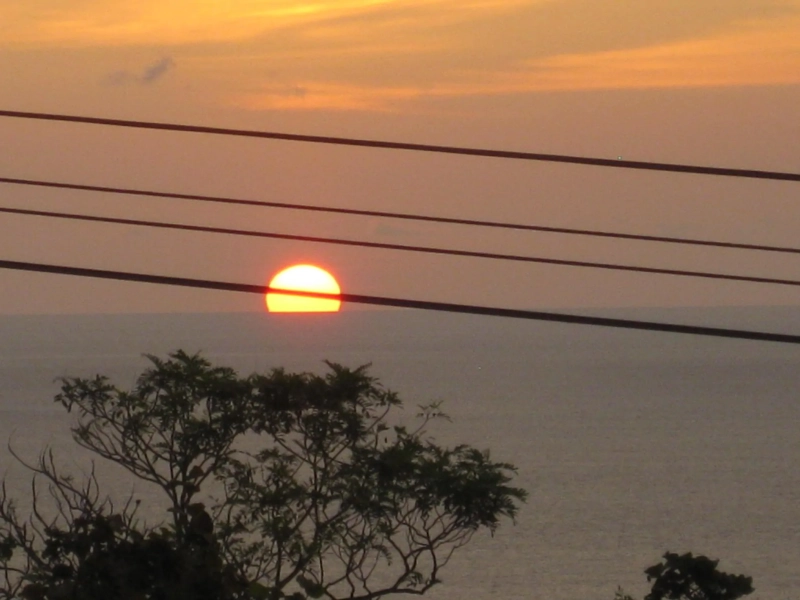 St. Lucia Real Estate Sea View Villa in Castries sunset