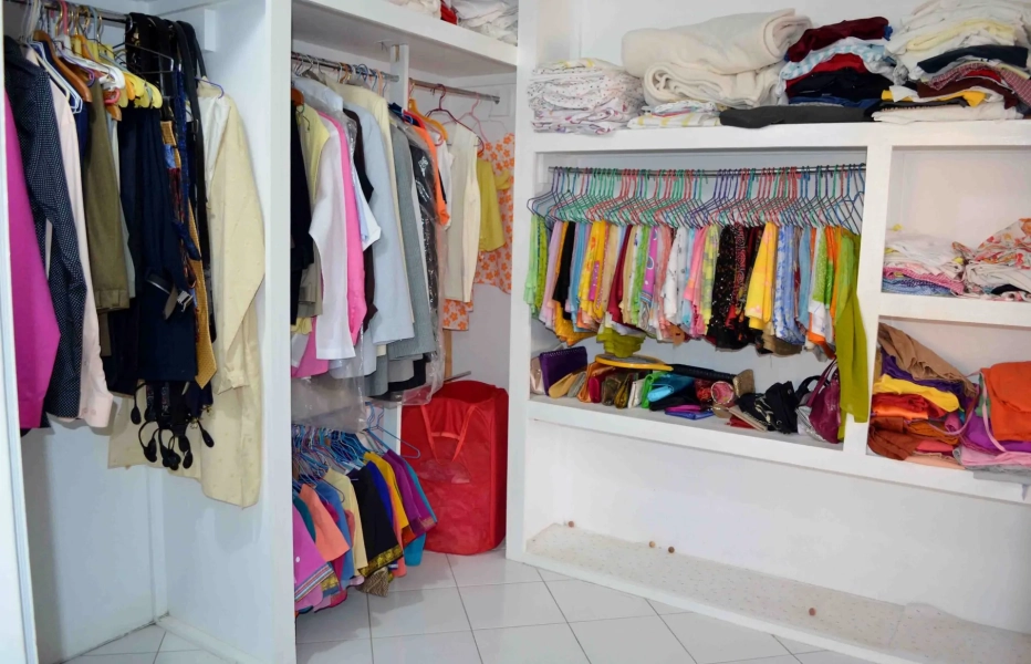 St. Lucia Real Estate Sea View Villa in Castries closet