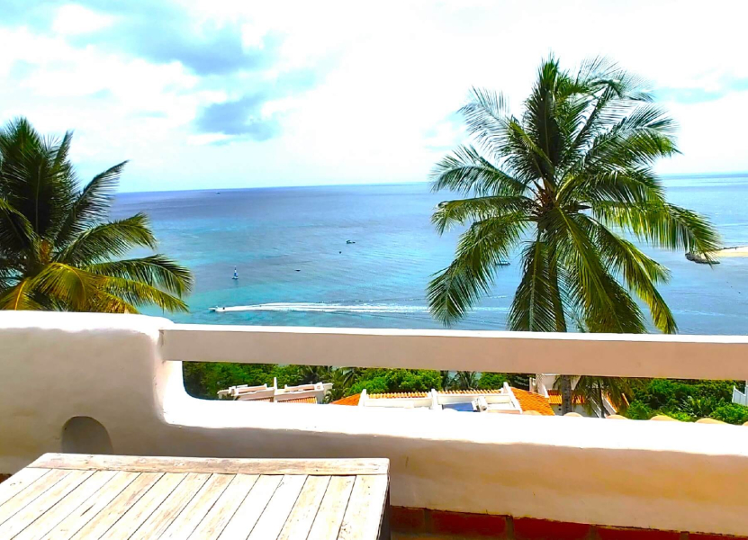 St. Lucia Real Estate Windjammer Landing 2 Bed Villa views of LA Brelotte Bay