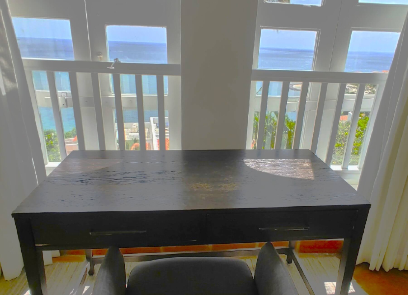 St. Lucia Real Estate Windjammer Landing 2 Bed Villa work desk
