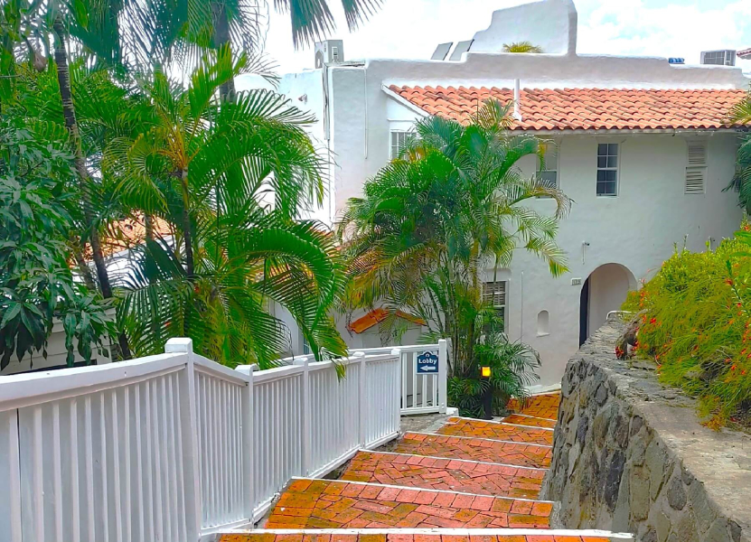 St. Lucia Real Estate Windjammer Landing 2 Bed Villa steps
