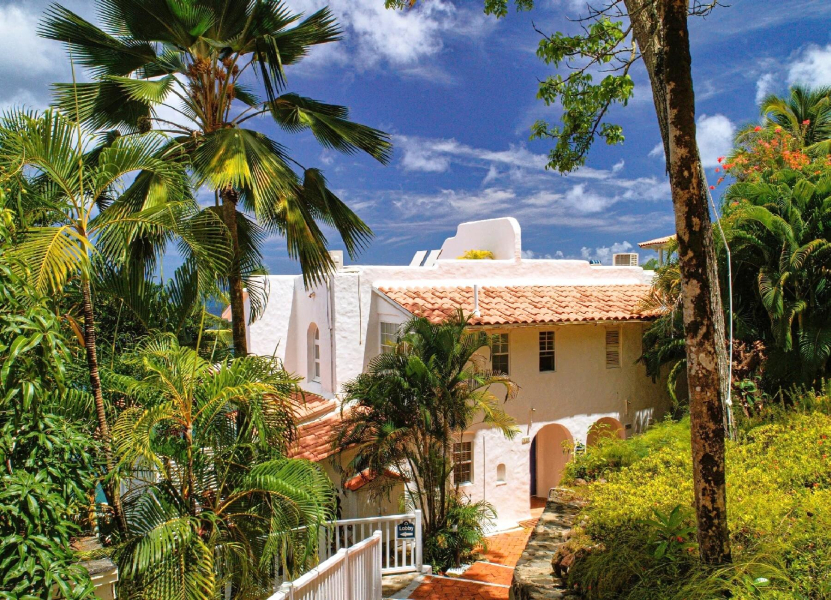 St. Lucia Real Estate Windjammer Landing 2 Bed Villa greenery