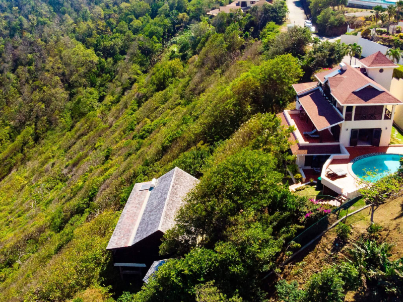 St. Lucia Real Estate Cliffside Oceanview Estate sounding area