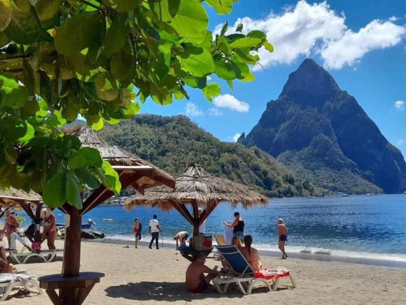St. Lucia Real Estate Villa Piton beach