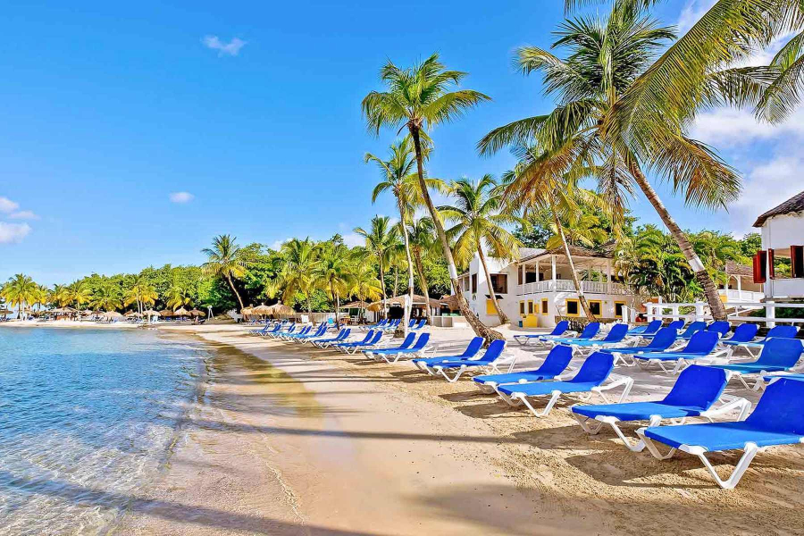 St. Lucia Real Estate Windjammer Landing 2 Bed Villa beach